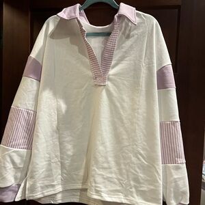 XL Womens 2 tone shirt new without tags